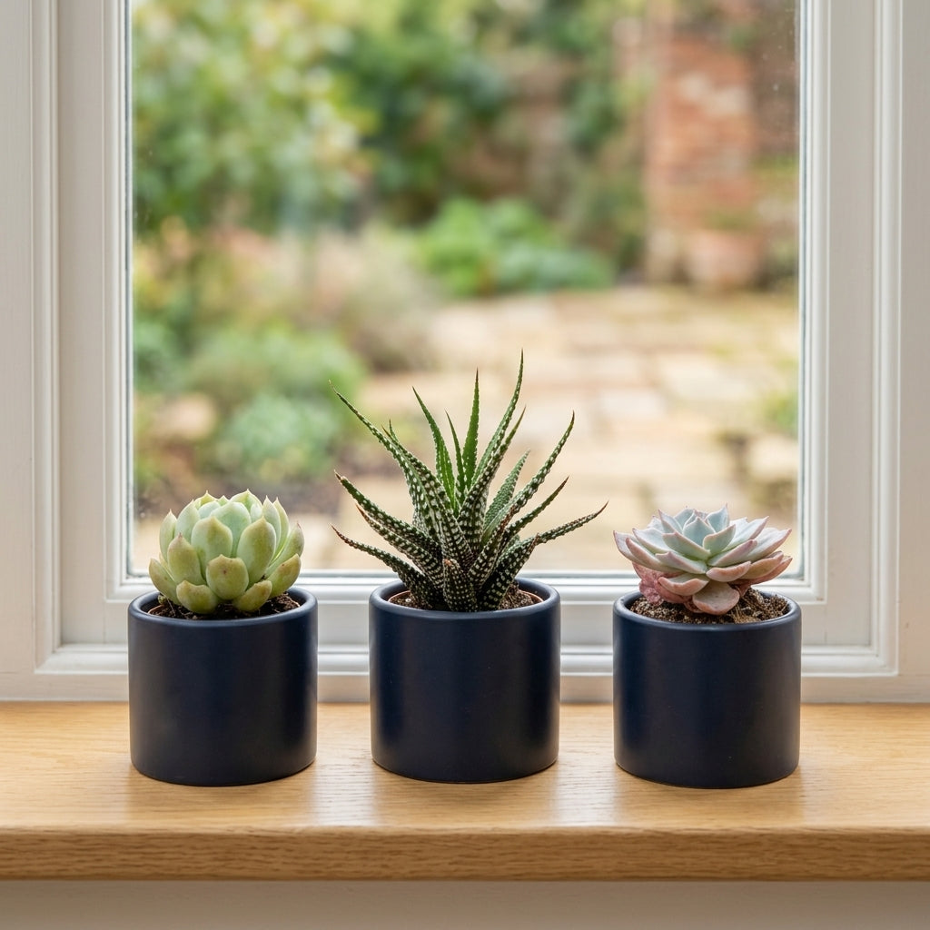 Petite Succulent Trio